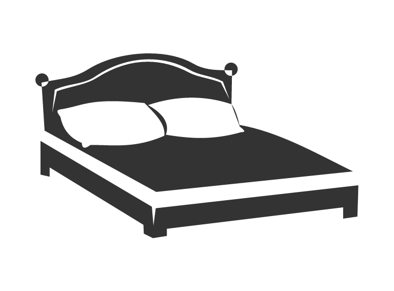 Ikona łóżka